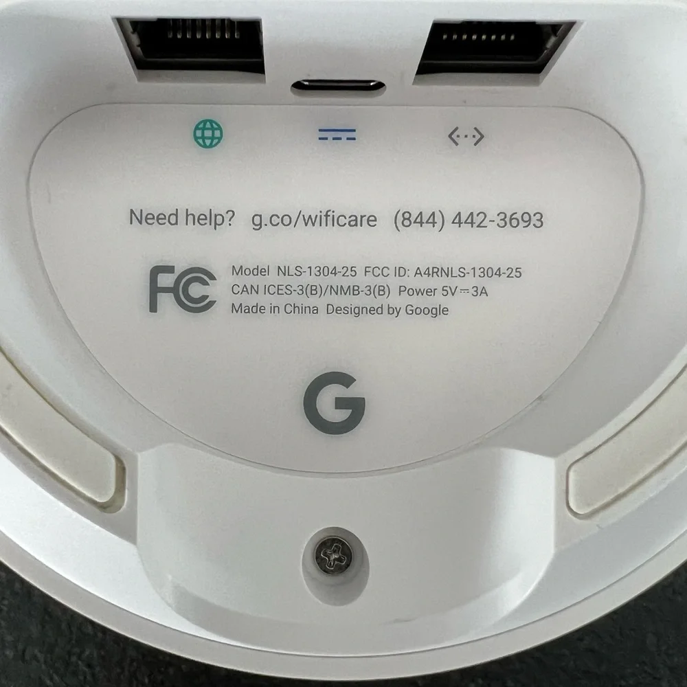 Google WiFi system, 3-Pack - Router Replace - Whole Home Coverage (NLS-1304-25)